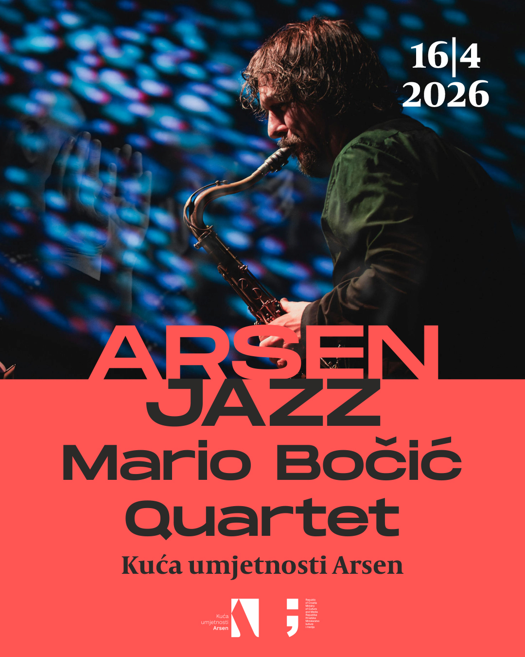 Arsen Jazz predstavlja Mario Bočić Quartet, ansambl koji istražuje granice žanra